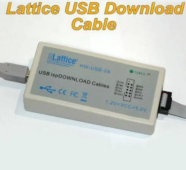 Alt view image 2 of 4 - Download Cable Jtag SPI Programmer For LATTICE FPGA CPLD HW-N-2A Tools
