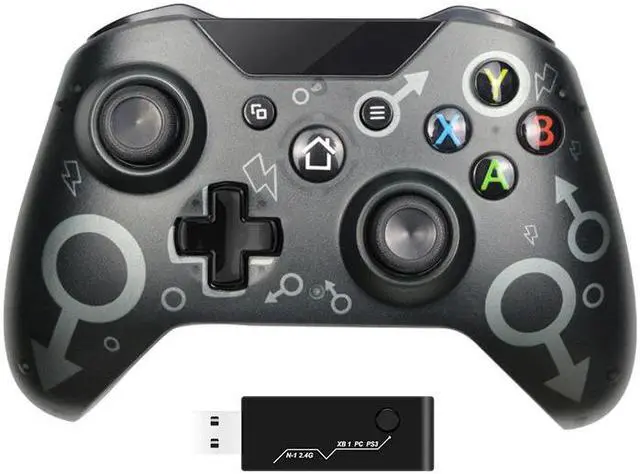 Alt view image 3 of 5 - 2.4G Wireless Controller For Xbox One Console Joystick Joypad For PC Win7/8/10 For Android Smartphone Gamepad Joystick