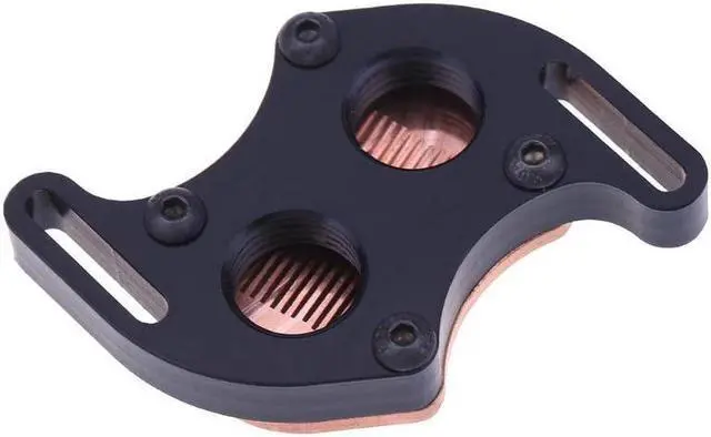Main image of and South Bridge S Shape Waterblock G1/4 inch Copper Support 44-58mm Water Block with Mounting Screws Water Cooling