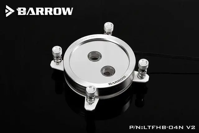 Alt view image 5 of 5 - LTFHB-04N-V2, For  Lga115x CPU Water Blocks Mirror Extreme, LRC RGB v2 Acrylic Micro cooler Micro water cooling