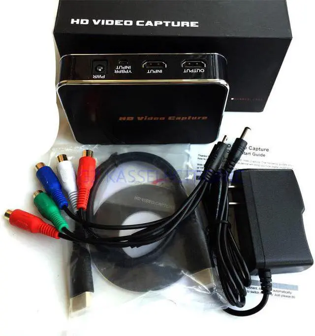 Alt view image 3 of 5 - 2017 new dvd vhs player for Xbox 360, PS3 game capture, convert or YPbPr to or USB Flash Driver,