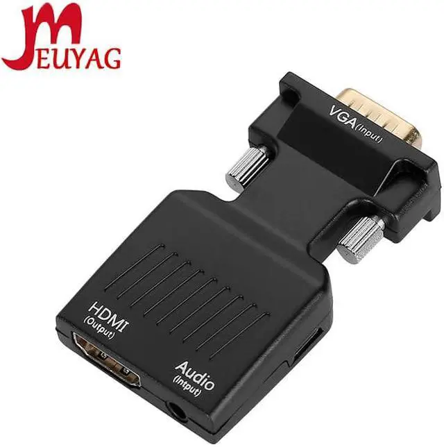 Main image of VGA Male to Female Converter with Audio Adapter Cables 720/1080P For HDTV Monitor Projector PC Laptop TV-Box