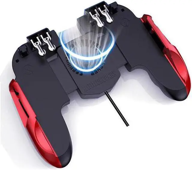 Alt view image 5 of 5 - Pubg Controller Joystick For IOS Android Mobile Phone Game Pad Pubg Game Joystick With Cooler Fan Newest In Stock Hot