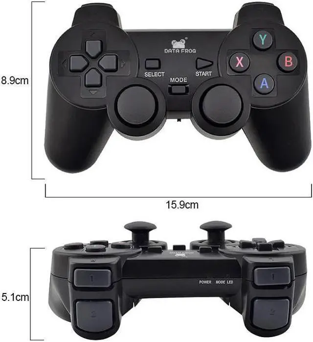 Alt view image 5 of 5 - 2 Players 2.4G Wireless Game Gamepad Controller For Android Smart Phone Joystick For Android TV Box For PC Joysticks