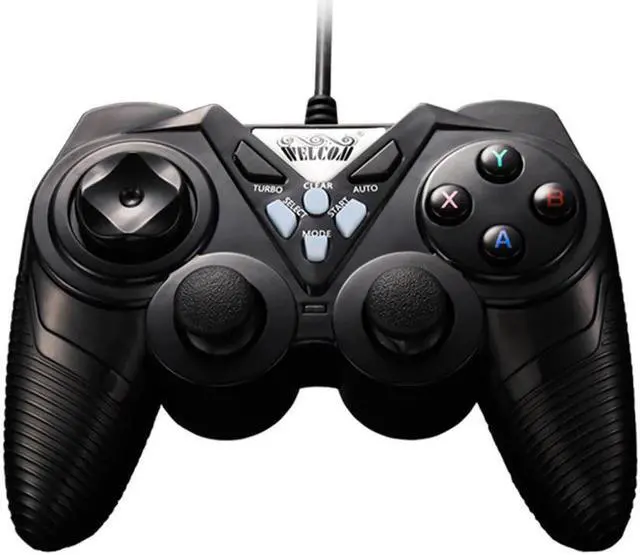 Main image of Wired Game Controller Game Pad PC Microsoft Gamepads USB Notebook Vibration Double Play