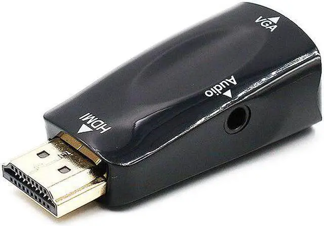 Main image of 1080P MI to VGA Adapter Audio Cable Converter Male to Female For PC Laptop TV Box Computer Display Projector MI Cable