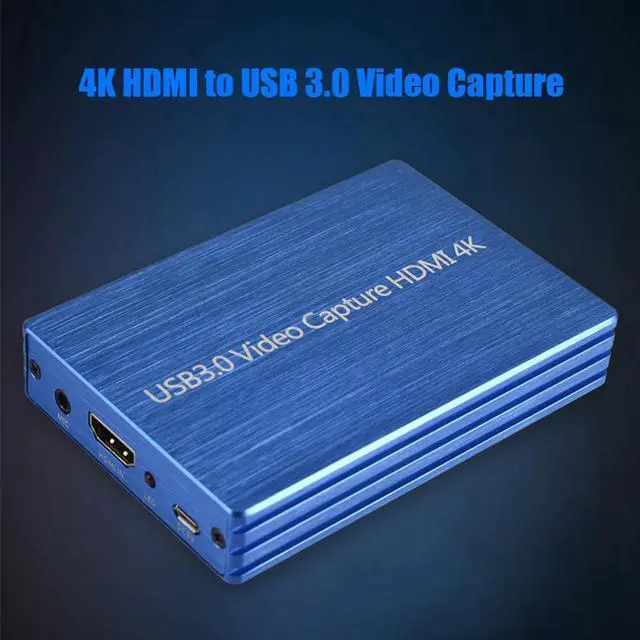 Alt view image 5 of 5 - 4K  To USB 3.0 Video Capture Card Dongle 1080P 60fps Video Recorder Grabber for OBS Live Stream Broadcast Game Capture Card