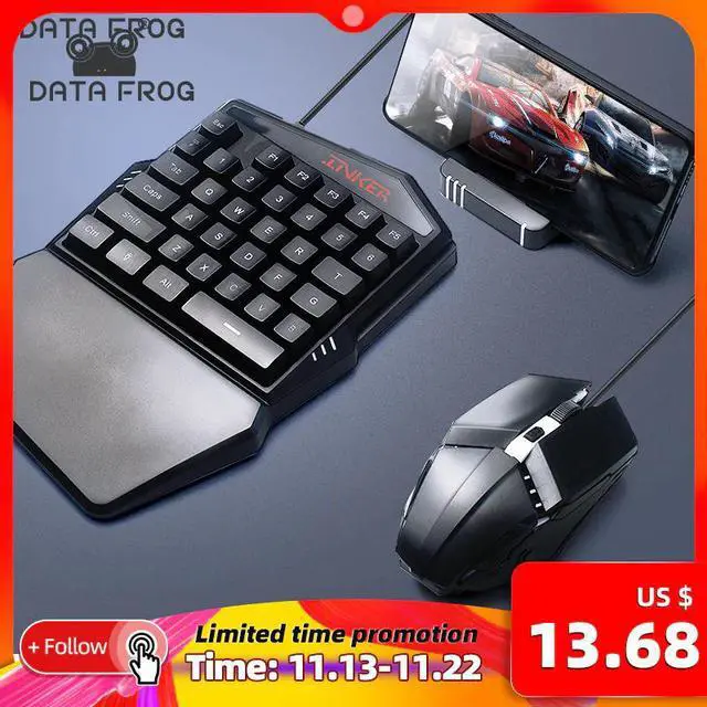 Main image of PUBG Mobile Gamepad Controller Gaming Bluetooth Keyboard Mouse Converter Stand USB Adapter For Android/IOS
