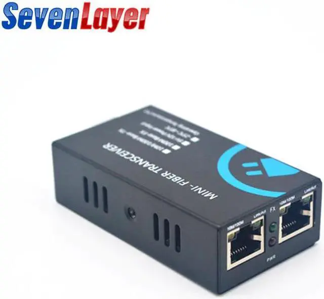 Main image of Converter 2 RJ45 1 SC 10/100M Fast Ethernet Switch Converter 20KM Ethernet mini Fiber Optical Single Mode fiber Port