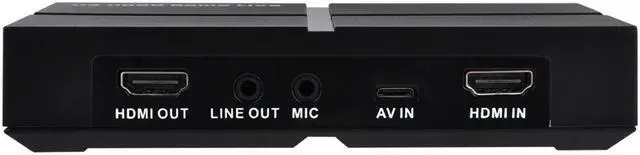 Alt view image 3 of 5 - 1080P Video Capture Card For iPhone Phone XBOX PS4 Game TV Shows Recording /YPBPR/AV CVBS Mic Input, USB 3.0 Video Streaming