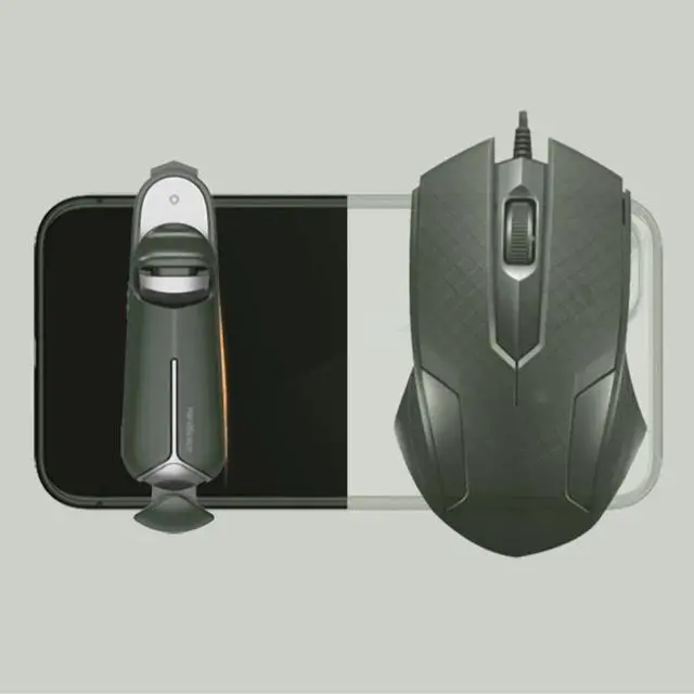 Alt view image 5 of 5 - for Pubg Mobile Game Trigger Bluetooth Wireless Joystick Mobile Gamepad Controller for Ios