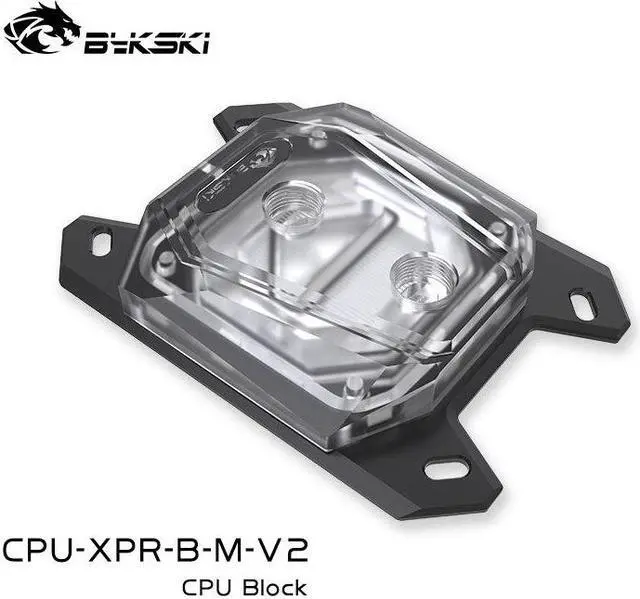 Alt view image 3 of 5 - CPU Water Block use for AMD RYZEN 3000 RYZEN 7 RYZEN 5 RYZEN 3 AM3/AM3+/AM4 X470 X570 Motherboard Socket