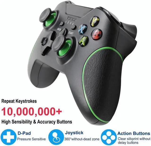 Alt view image 5 of 5 - 2.4G Wireless Controller Gamepad For Xbox One Console Controle For PC win 7/8/10 For PS3 Console For Android/phone /TV Joystick