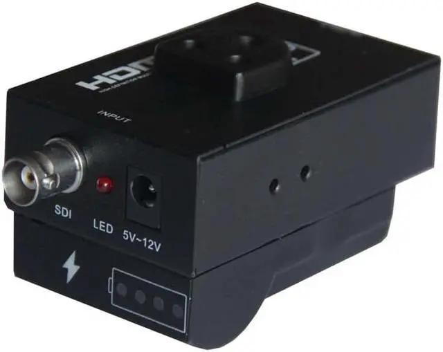 Alt view image 5 of 5 - 3G-SDI to  Video Converter with Battery Socket 1080p Camera Transmmiter