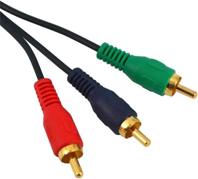 Alt view image 5 of 5 - 1Pc Universal 1080p HDMI Male to 3RCA Cable Audio Video Converter Component HDTV AV Cord Adapter Cable Chromatic Aberration Line