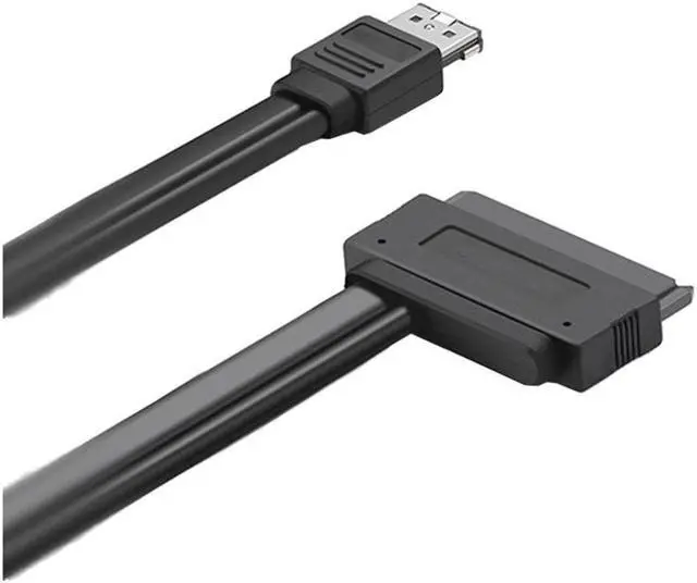 Alt view image 2 of 3 - Esata (eSATAp) to Sata Cable Dual USB 12V 5V Combo to 22 Pin (7Pin + 15Pin)For 2.5 inch 3.5 inch HDD