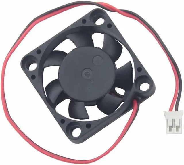 Alt view image 2 of 5 - 2pcs 30x30x7mm DC Fan 12V 5V 3cm 30mm Cooler 3007 2Pin PH2.0 Dupont Connector DC Brushless Mini Cooler Cooling Fan