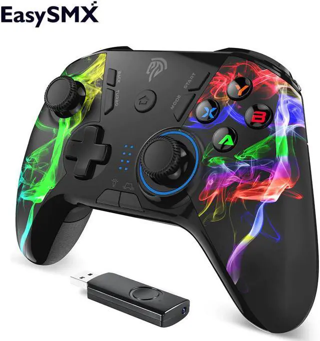 Alt view image 4 of 5 - ESM-9110 Wireless Gamepad Controller For PC Android TV Box PS3 Vibration Customised Buttons Gameapd PC Controller