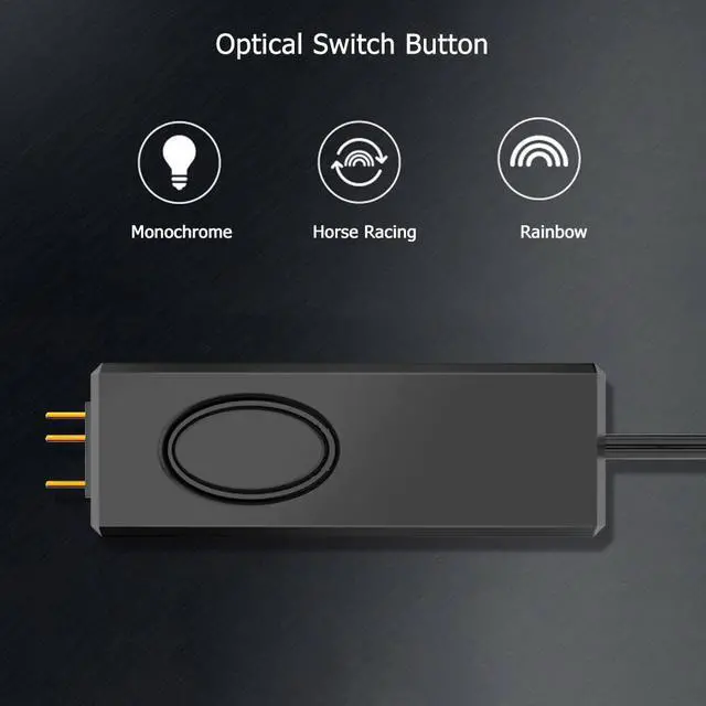 Alt view image 4 of 5 - SATA Power Supply 5V 3Pin AURA RGB ARGB Controller Cable For Computer PC Case LED Stripe Fans Water Cooling Accessories
