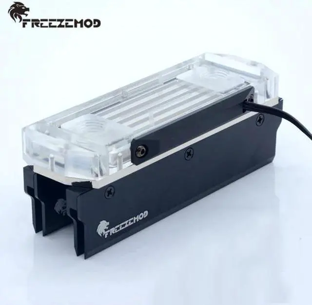 Main image of computer memory water cooling block compatible with pirate ship comb support 4 memory. MEO-PM0A