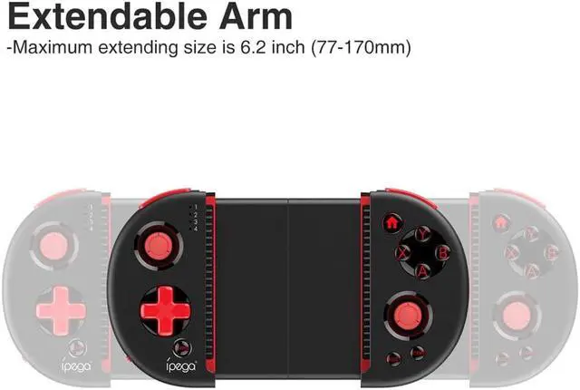 Alt view image 4 of 5 - Gamepad android Bluetooth pubg mobile Controller Smart TV Set-top Box Joystick PC Win 7/8/10 Game Pad For Android