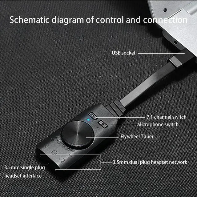 Alt view image 3 of 7 - 5.1CH Stereo Surround Sound Card PCIe Built-in 5.1 Channel 3D Sound Effect Sound Card for PC