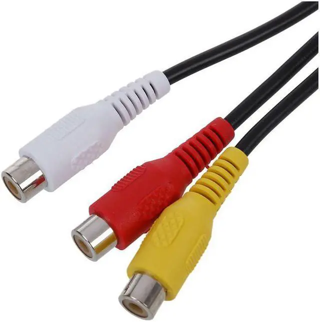 Alt view image 5 of 5 - adapter to TV S-Video RCA output video cable for PC