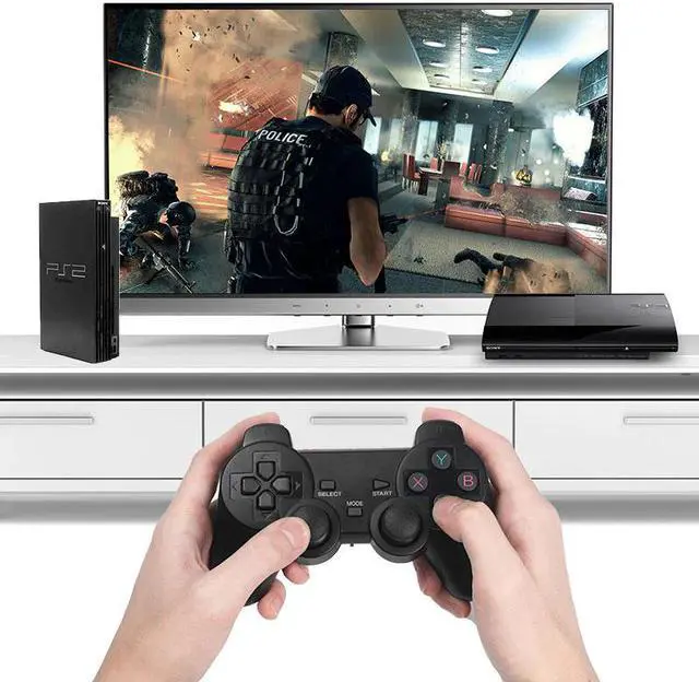 Alt view image 2 of 5 - 2.4G Wireless Controller Gamepad Android Joystick Joypad with OTG Converter For PS3 / Smart Phone For Tablet PC Smart TV Box