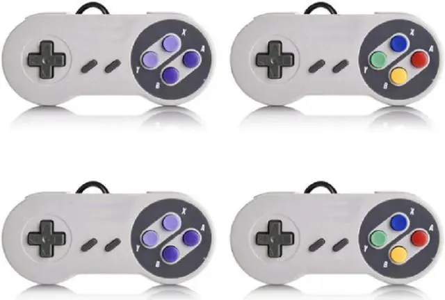 Main image of 1Pcs USB 2.0 Gamepad Retro Style Wired Game Controller Gamer Joystick Gaming Machine Controller SNES Joy-Con for Windows PC MAC