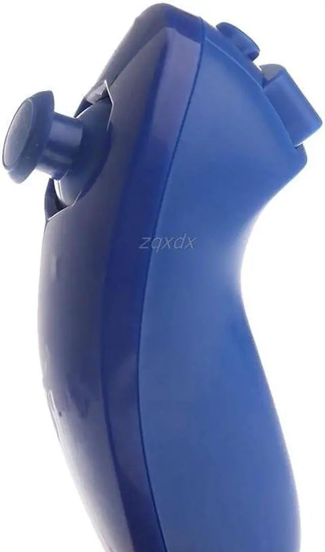 Alt view image 4 of 5 - Nunchuk Video Game Controller Remote For Nintendo For Wii Console 5 Colors ping