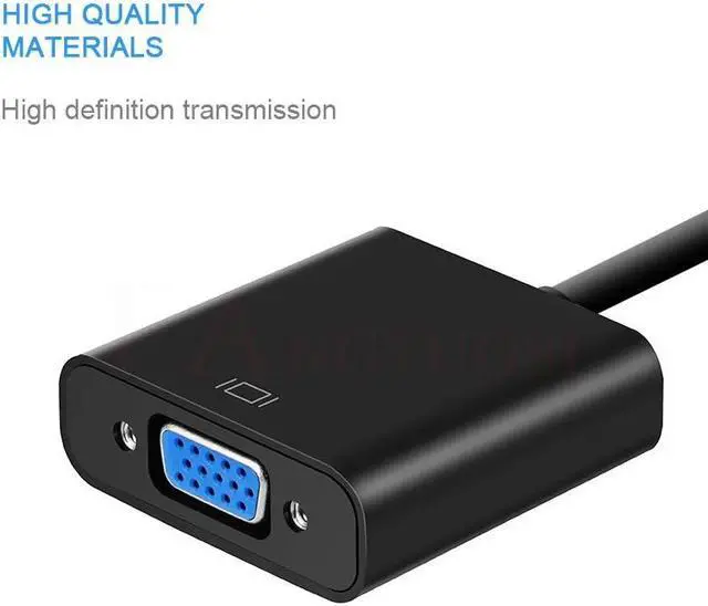 Alt view image 2 of 5 - HD 1080P DVI Male to VGA Female Adapte 24+1 25Pin Male to 15Pin Female Cable converter For PC Computer HDTV Monitor