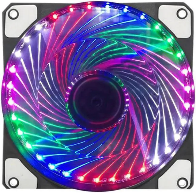 Main image of 1Pcs 120mm PC Case Cooling Fan Super Silent Computer LED High Airflow Cooler Fans VH99