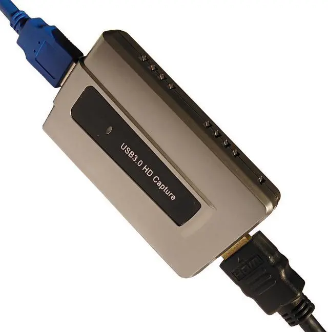 Main image of HDMI to USB3.0 Game video audio capture 1080P 60fps for Windows MAC Linux, UVC, capture from HDMI  video  blu-ray player, PS3/4