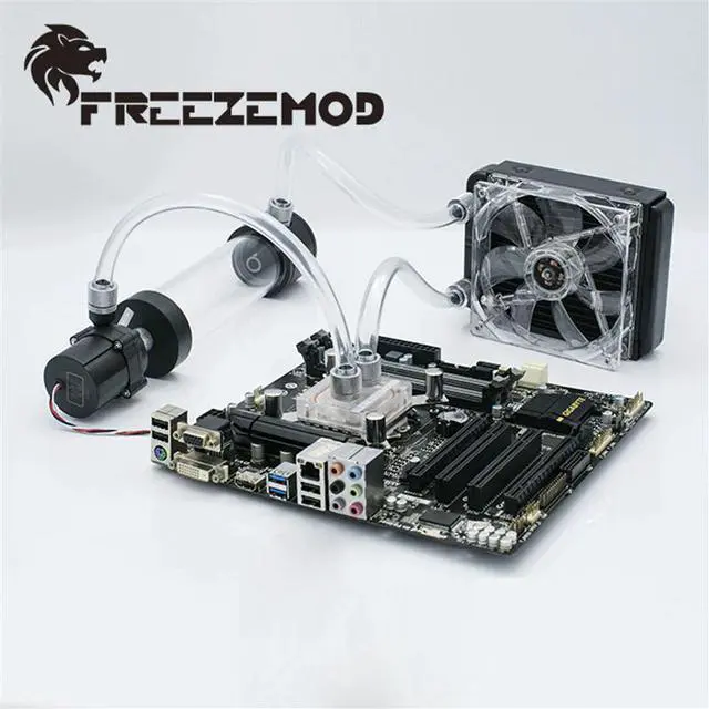 Main image of High Quality -BKS1 Computer Water Cooling System Set Baisc Set 1 For Soft Pipe. -BKS1