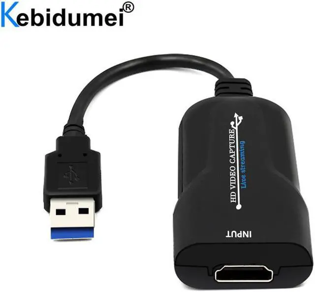 Alt view image 3 of 5 - Video Capture Card USB 3.0 60 Fps 1080p Game Capture Card Record Box Live Streaming for PS4 DVD HD Camera Recording