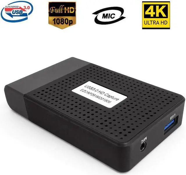 Alt view image 4 of 5 - 261M USB3.0 Video Capture 1080P  To USB 3.0 Game Video Capture Card Live Streaming Broadcast  With Microphone