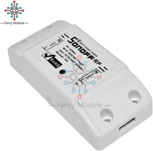 Alt view image 7 of 7 - 433mHz RF WIFI Smart Remote Control Switch WIFI Remote Controller Modified Internet of Things Switch Module for Intelligent Home