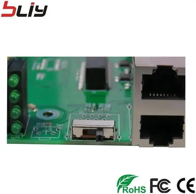 Alt view image 5 of 5 - 4pcs/lot 2G16GER full gigabit reverse poe switch ethernet mikrotik vlan function network switch for IP camera