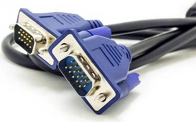 Alt view image 5 of 5 - 1080P VGA Cable Gold-plated Connector 1.5m  3+2 15pin VGA to VGA Cable for computer projector monitor screen