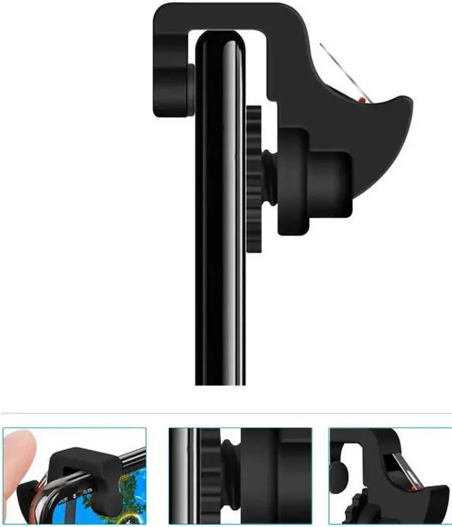 Alt view image 4 of 5 - 1pair Phone Game Trigger Mobile Game Fire Button Aim Key L1R1 Shooter Controller For Dropship