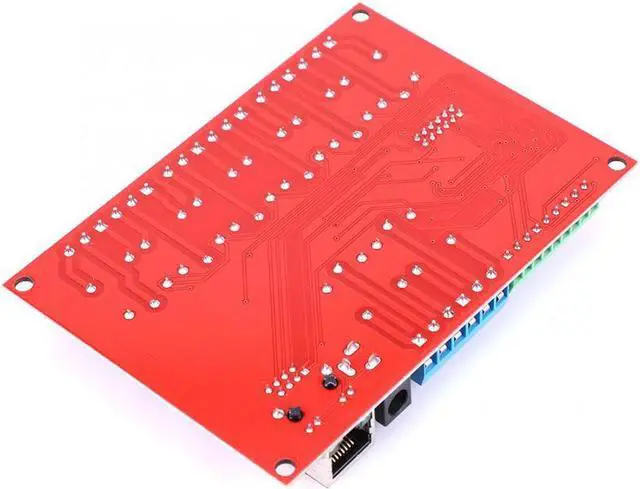 Alt view image 4 of 5 - Ethernet Relay Board 8-Channel Network Delay Switch TCP UDP Controller Module
