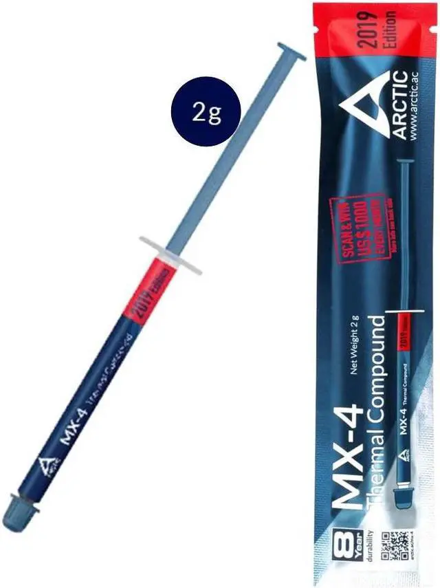 Alt view image 2 of 5 - MX-4 2g 4g 8g 20g MX 4 Intel Processor CPU for All Coolers Cooling Fan Thermal Grease VGA Compound Heatsink Plaster Paste