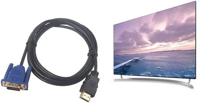 Alt view image 2 of 5 - Stock!Portable Mi Hdmi To Vga With Audio Power Hdmi To Vga Adapter Converter 1080P Converter Ultra-small