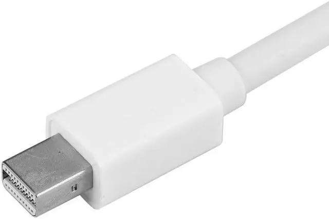 Alt view image 5 of 5 - 1pcs Mini DisplayPort Display Port DP To VGA Adapter Cable for  for MacBook Air for iMac for Mac Mini Adapter Cable White