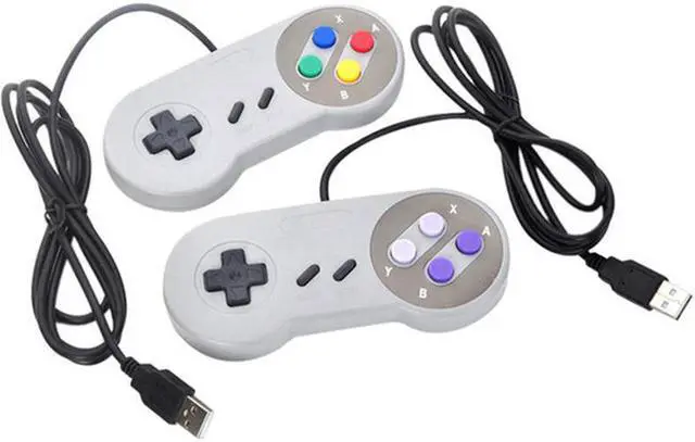 Main image of Controller Gaming Joystick Gamepad Controller for Nintendo SNES Game pad for Windows PC For MAC Computer Control Joystick