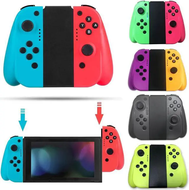 Alt view image 2 of 5 - Switch Wireless Controller Left Right Bluetooth pad For Nintend Switch NS Joy  Con Handle Grip For Switch Joy