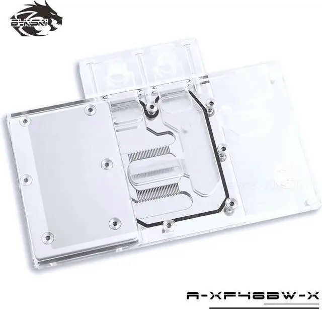 Main image of Water Block use for  RX480 RS / RX590 Fatboy/HIS RX 580 IceQ X2 OC 8GB (HS-580R8LCBR) Full Cover GPU Card GPU Radiator