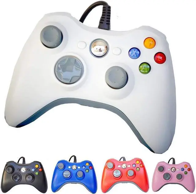Alt view image 2 of 5 - 5 Color Wired USB Game Controller Gamepad Game Joystick Joypad for Microsoft Xbox 360 & Windows PC