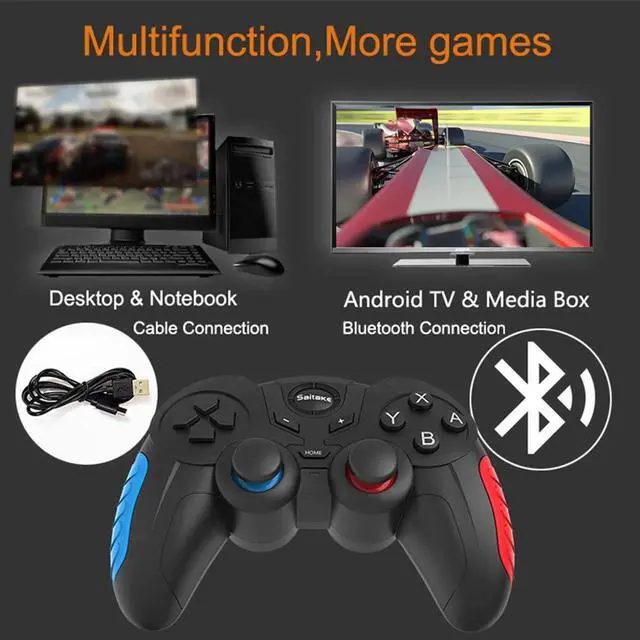 Alt view image 2 of 5 - S Gamepad Bluetooth Gamepad Android Gaming Controller Wireless Joystick Gamepads Game Accessory for N-switch Pro