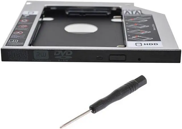 Alt view image 3 of 5 - 9.5mm 2nd Hard Drive SSD HDD Caddy for  X552M X555L X555LA X555LB X555LJ X555QG R554L R751L G771jw R556L R556LA F751L